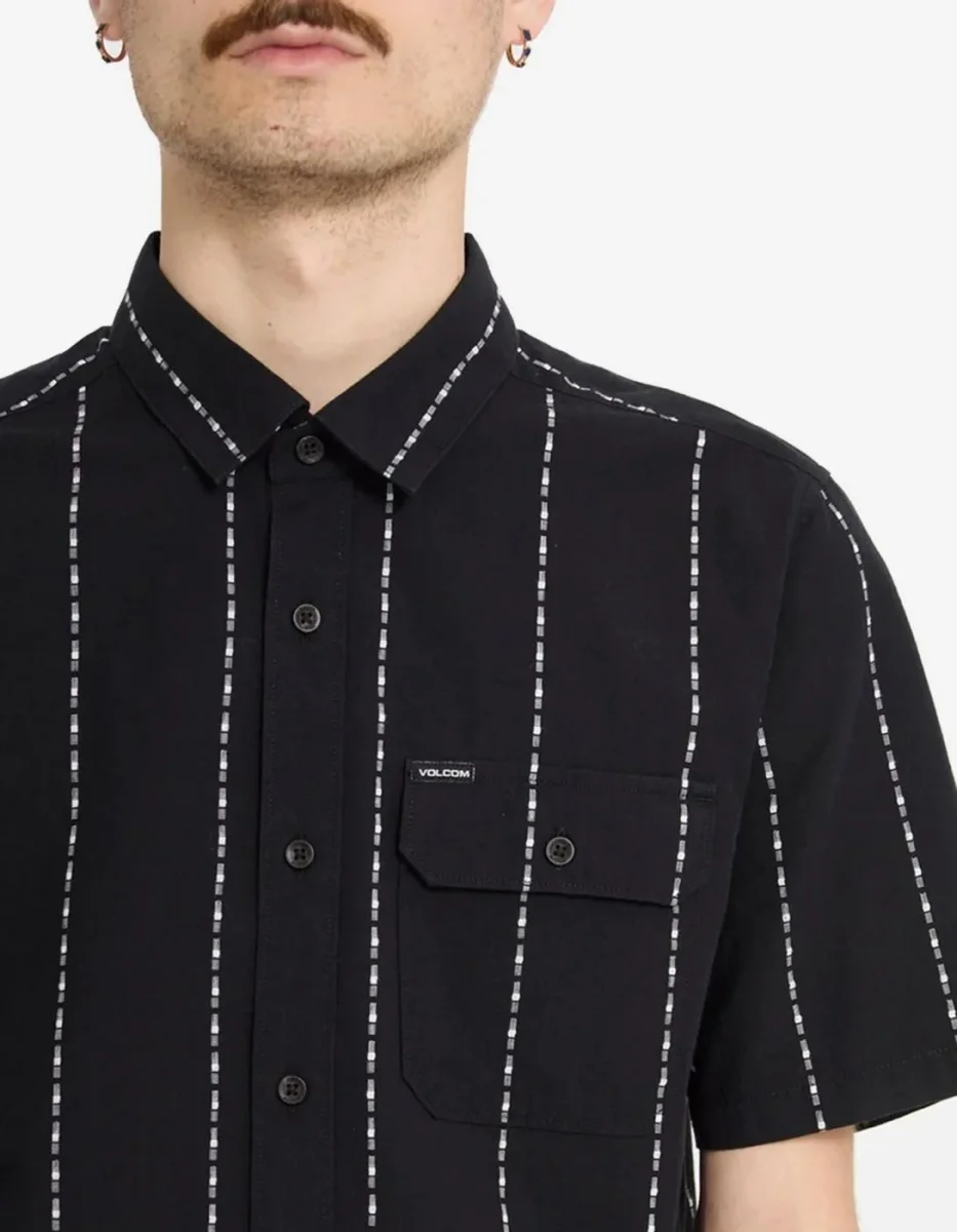 Camisa VOLCOM WHITWORTH - Gloss Black - Imagen 4