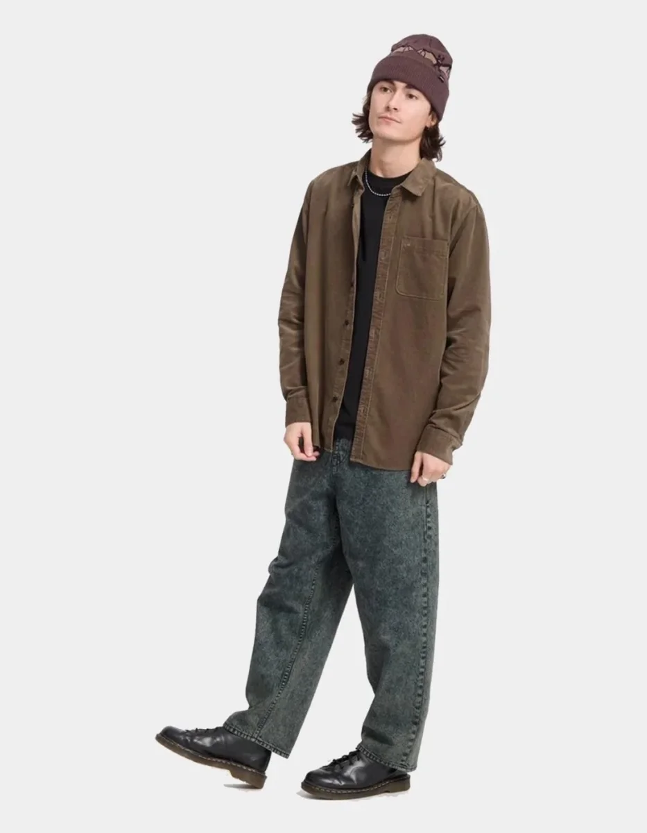 Camisa VOLCOM ZANDER CORD - Earth - Imagen 6
