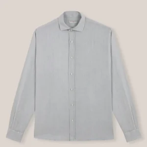 Camisa de Lino - Verde Claro