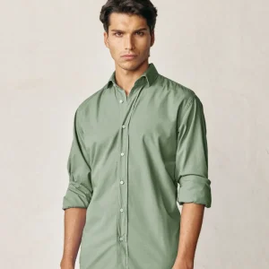 Camisa de Popelin - Verde