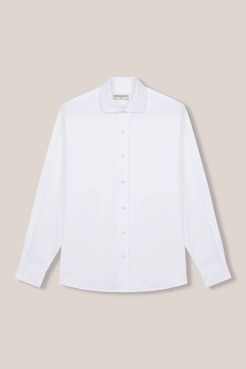 Camisa de Algodón - Blanca - Imagen 2