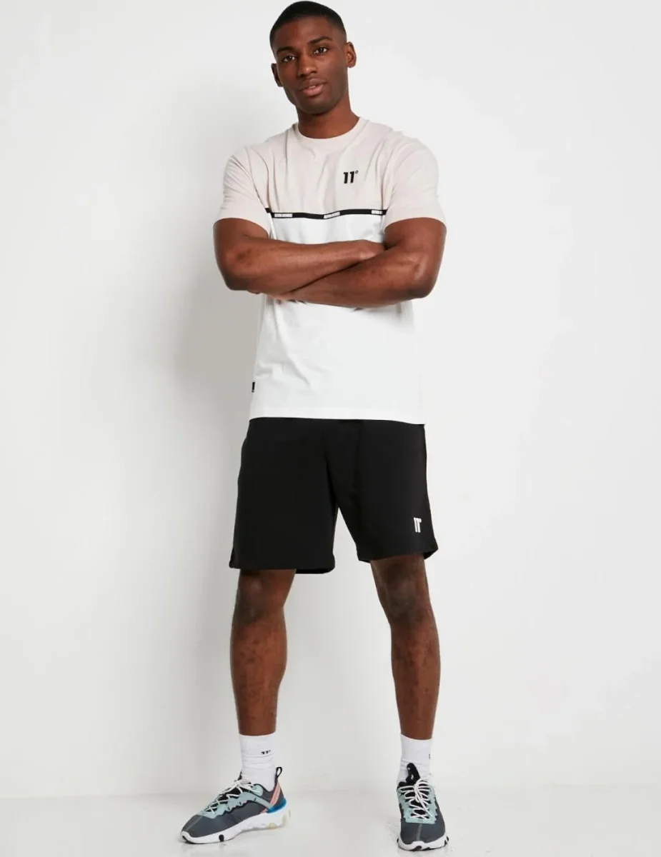 Camiseta 11 DEGREES CUT & SEW TAPED - Coconut / Stone - Imagen 5