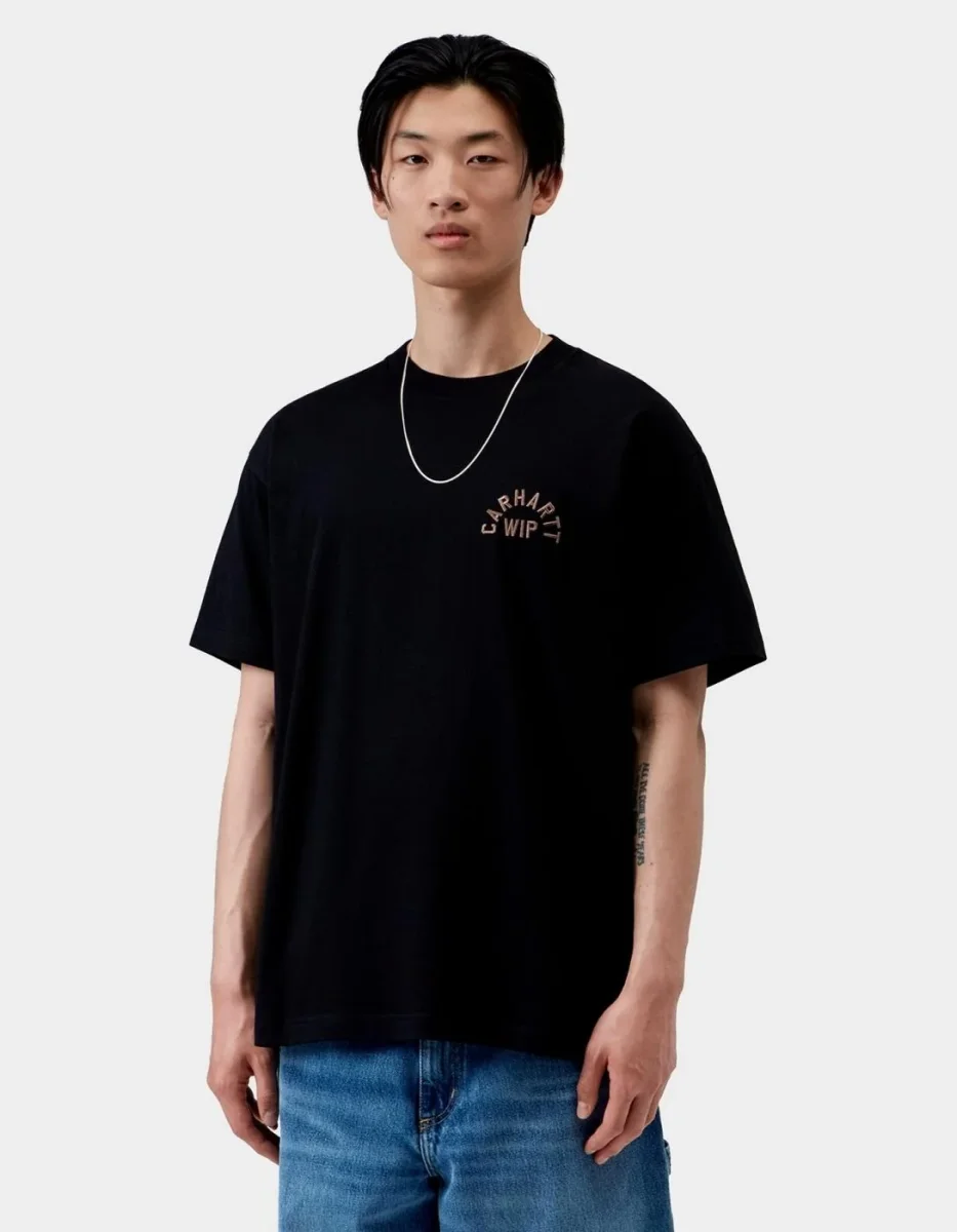 Camiseta ARCH SCRIPT - Black / WIP H Brown - Imagen 3