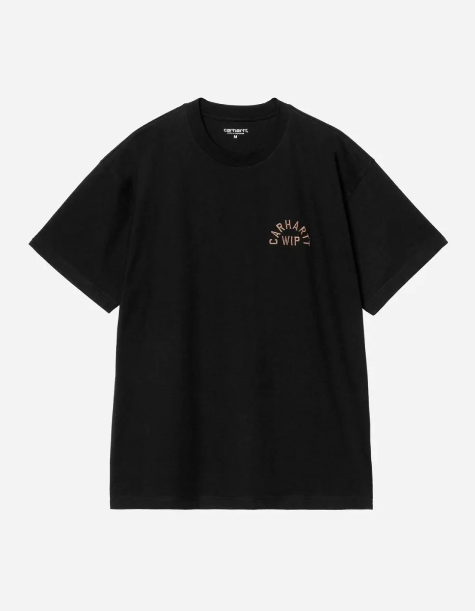 Camiseta ARCH SCRIPT - Black / WIP H Brown - Imagen 5