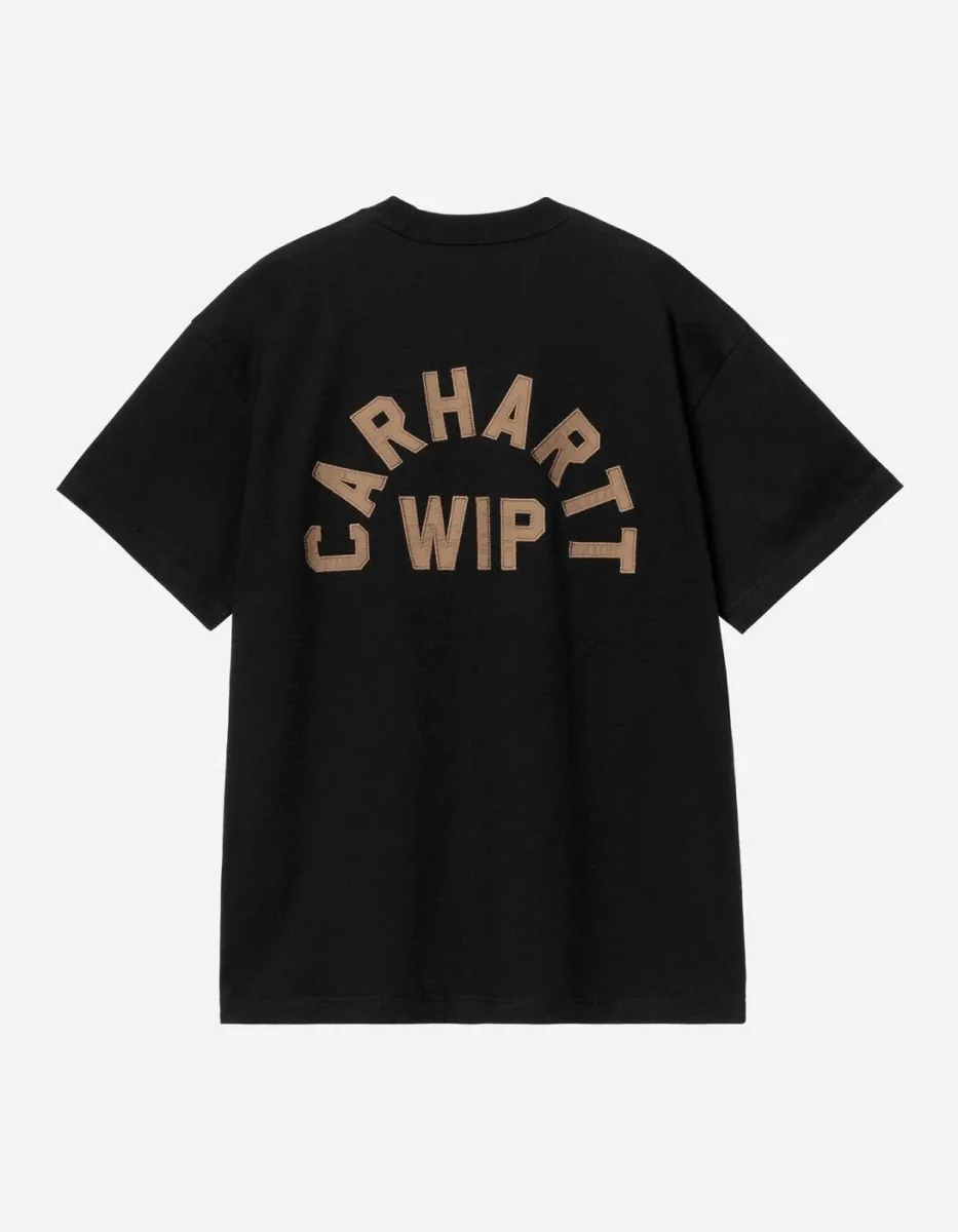 Camiseta ARCH SCRIPT - Black / WIP H Brown - Imagen 6
