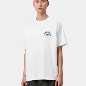 Camiseta CARHARTT WIP ARCH SCRIPT - White / Dark Navy