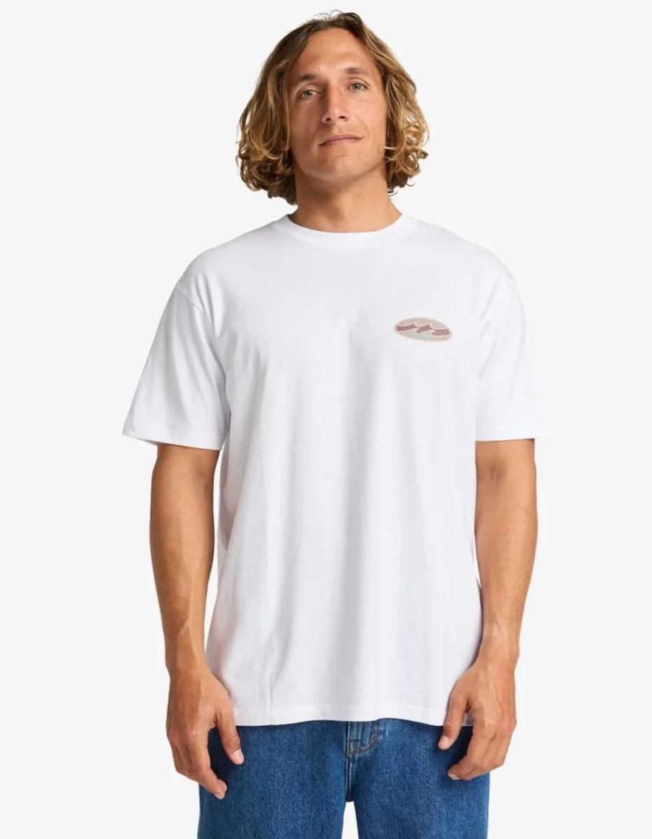 Camiseta BILLABONG CRAYON WAVE - White - Imagen 2