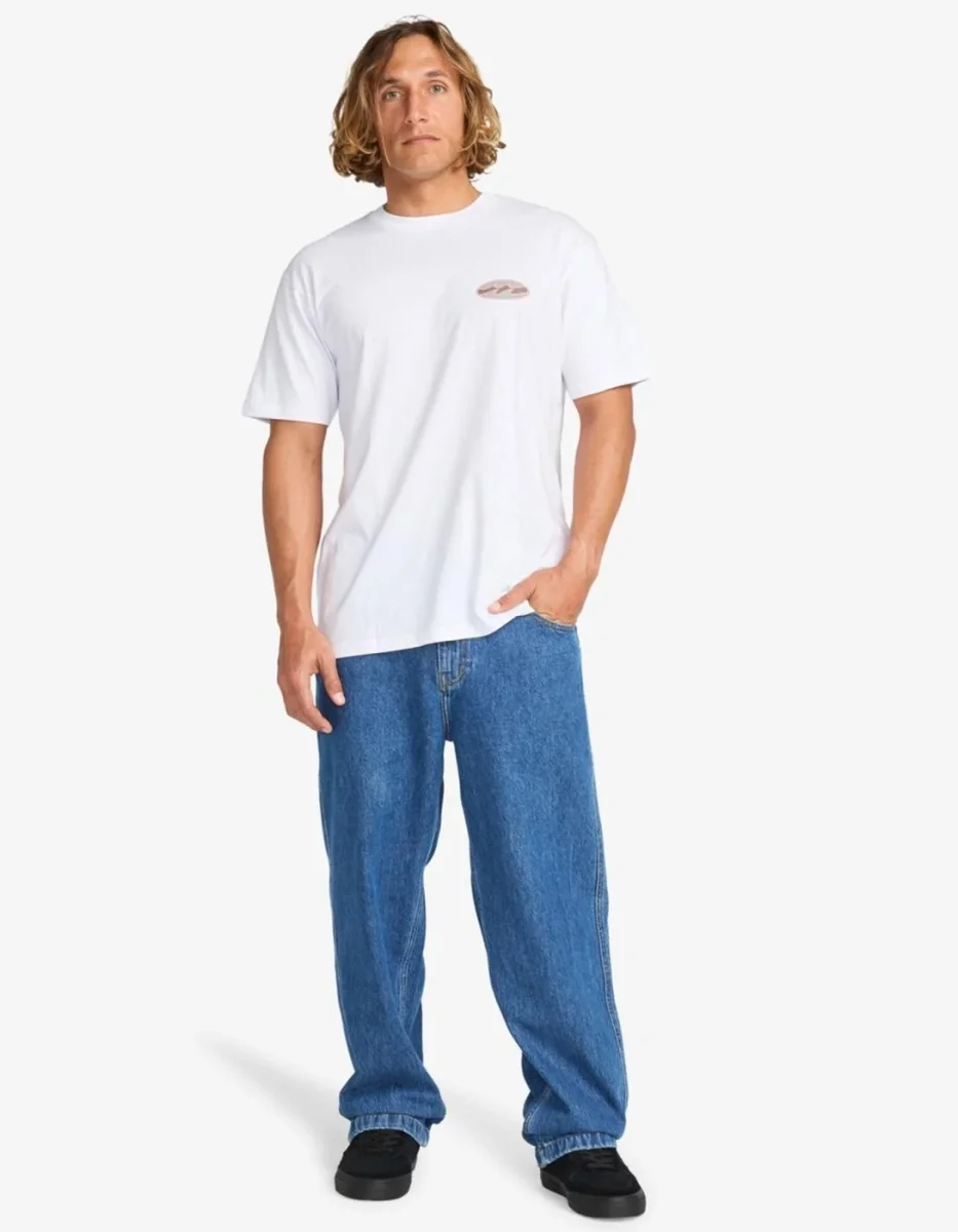 Camiseta BILLABONG CRAYON WAVE - White - Imagen 5