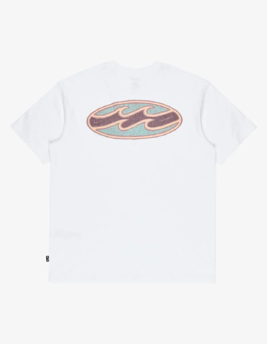 Camiseta BILLABONG CRAYON WAVE - White - Imagen 6