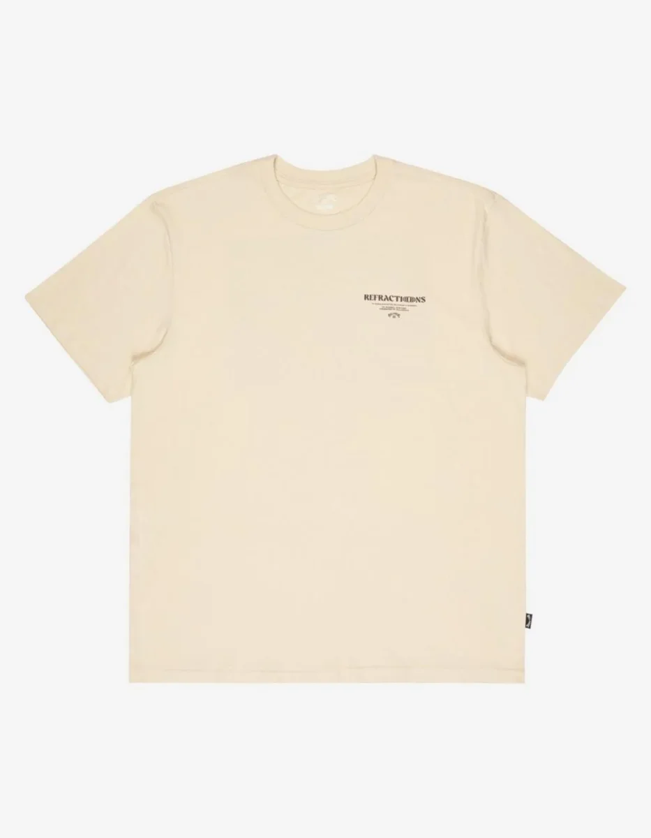 Camiseta billabong REFRACTIONS - Oyster Gray - Imagen 7