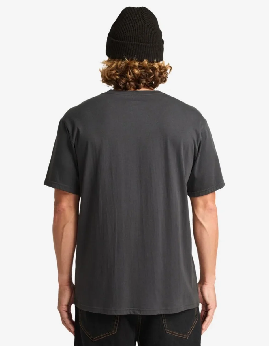 Camiseta BILLABONG STACKED ARCH PKT - Washed Black - Imagen 3