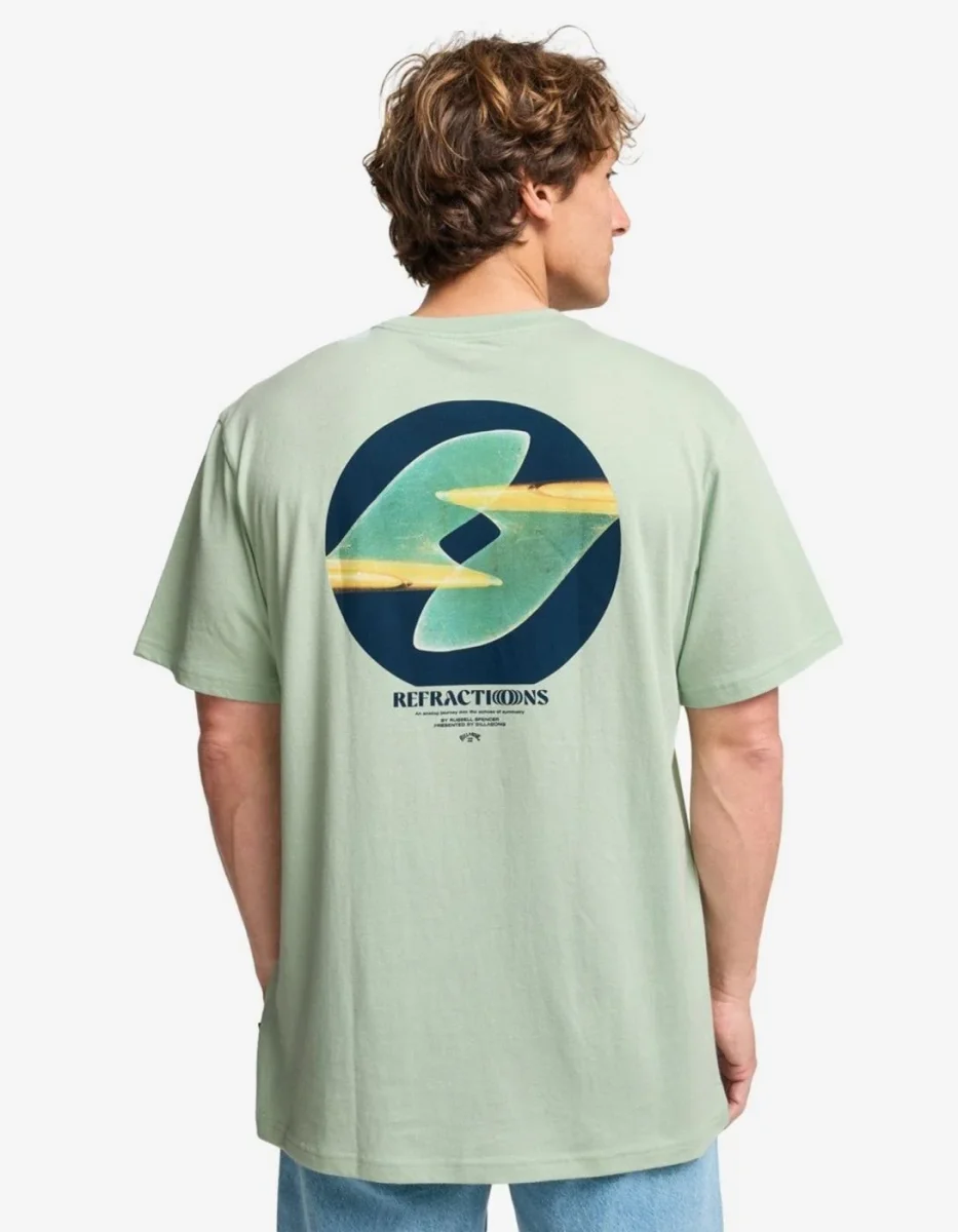 Camiseta BILLABONG SYMETRY - Vintage Green - Imagen 3
