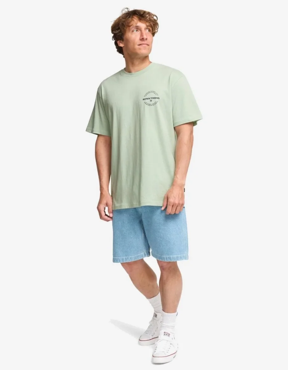 Camiseta BILLABONG SYMETRY - Vintage Green - Imagen 4