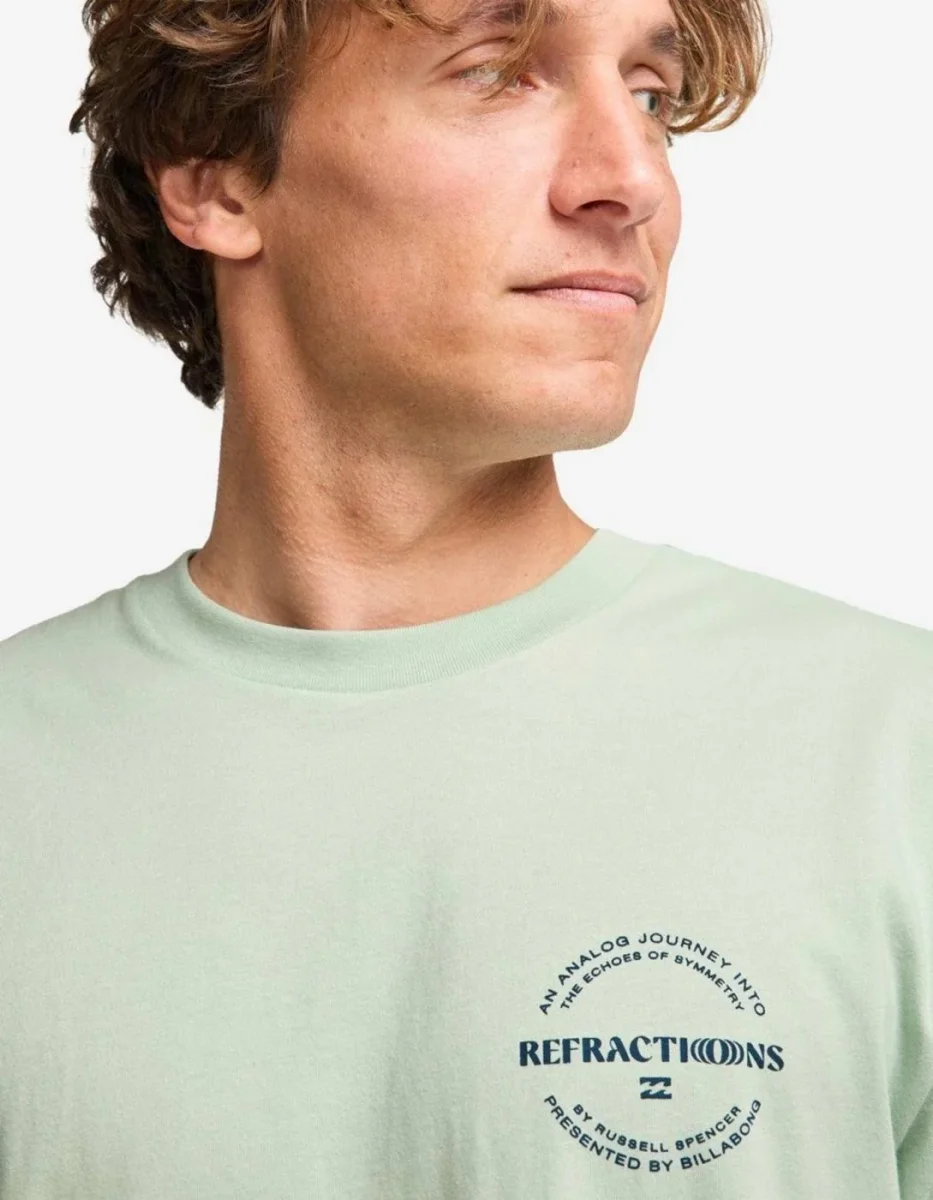 Camiseta BILLABONG SYMETRY - Vintage Green - Imagen 5