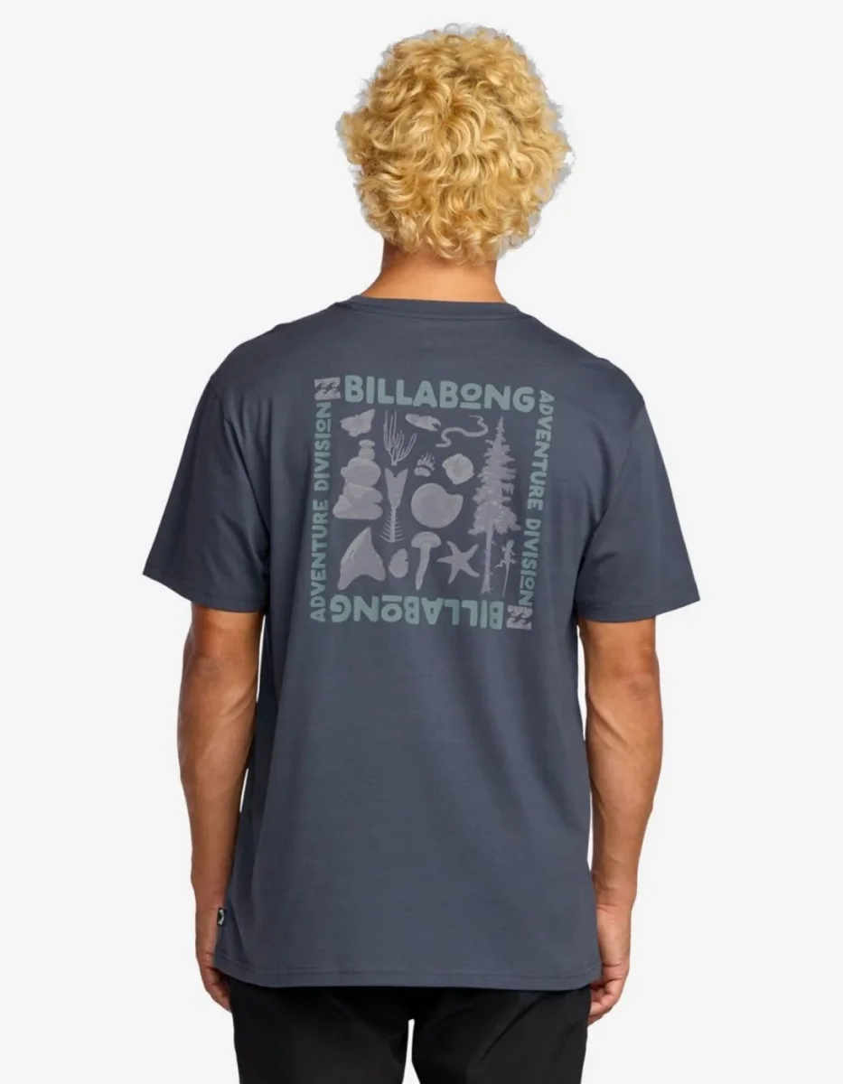 Camiseta BILLABONG TRAIL ADIV - Midnight Blue - Imagen 3