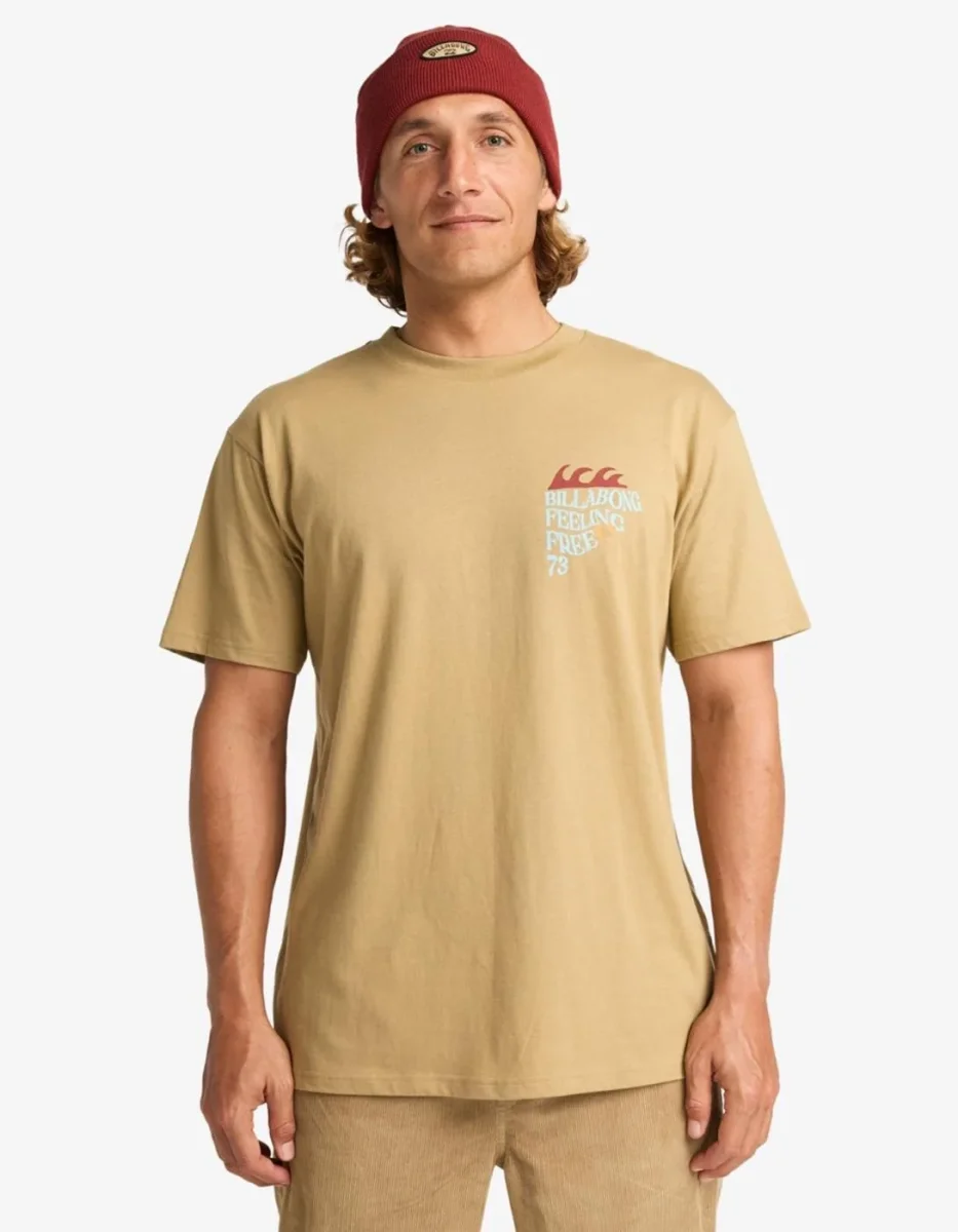 Camiseta BILLABONG TWIN FIN - Khaki - Imagen 2
