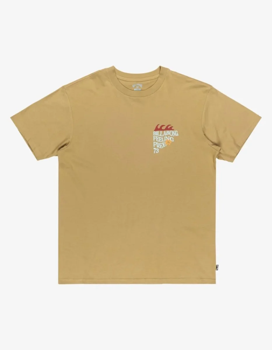 Camiseta BILLABONG TWIN FIN - Khaki - Imagen 6