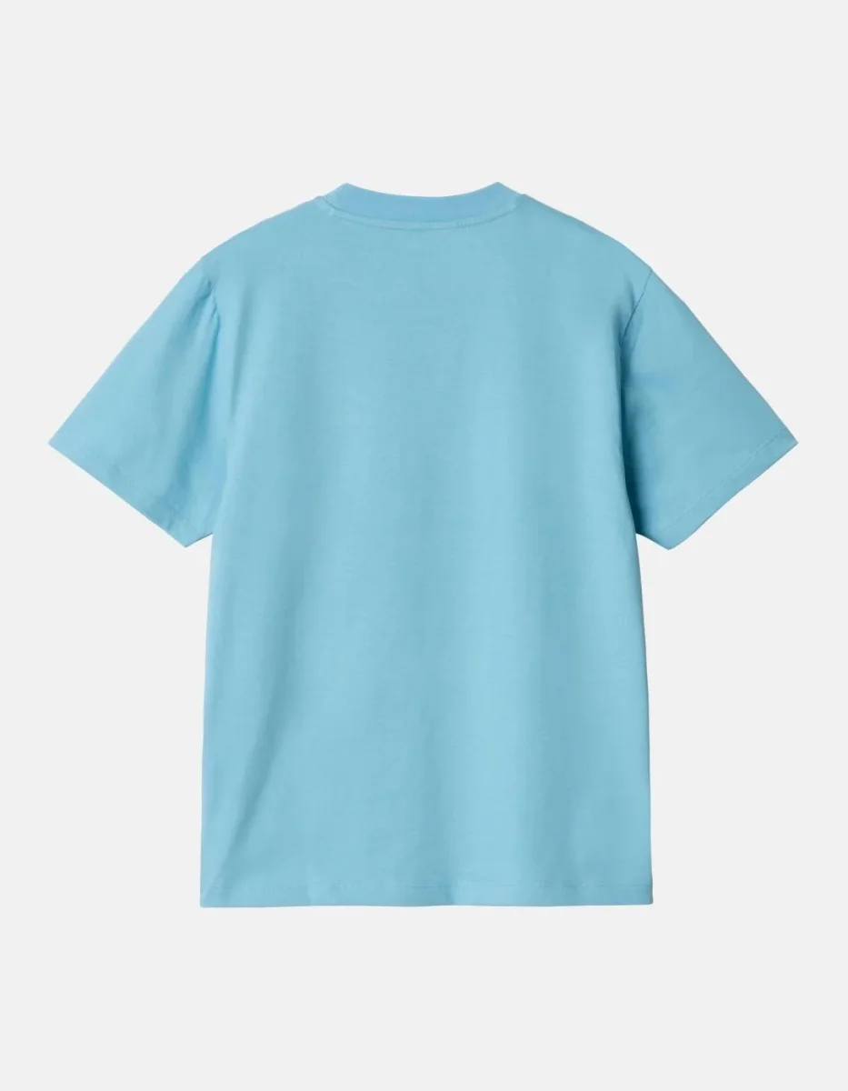 Camiseta CAMISETA WIP W' SCRIPT EMBROIDERY - Bluebird/FleurD - Imagen 3