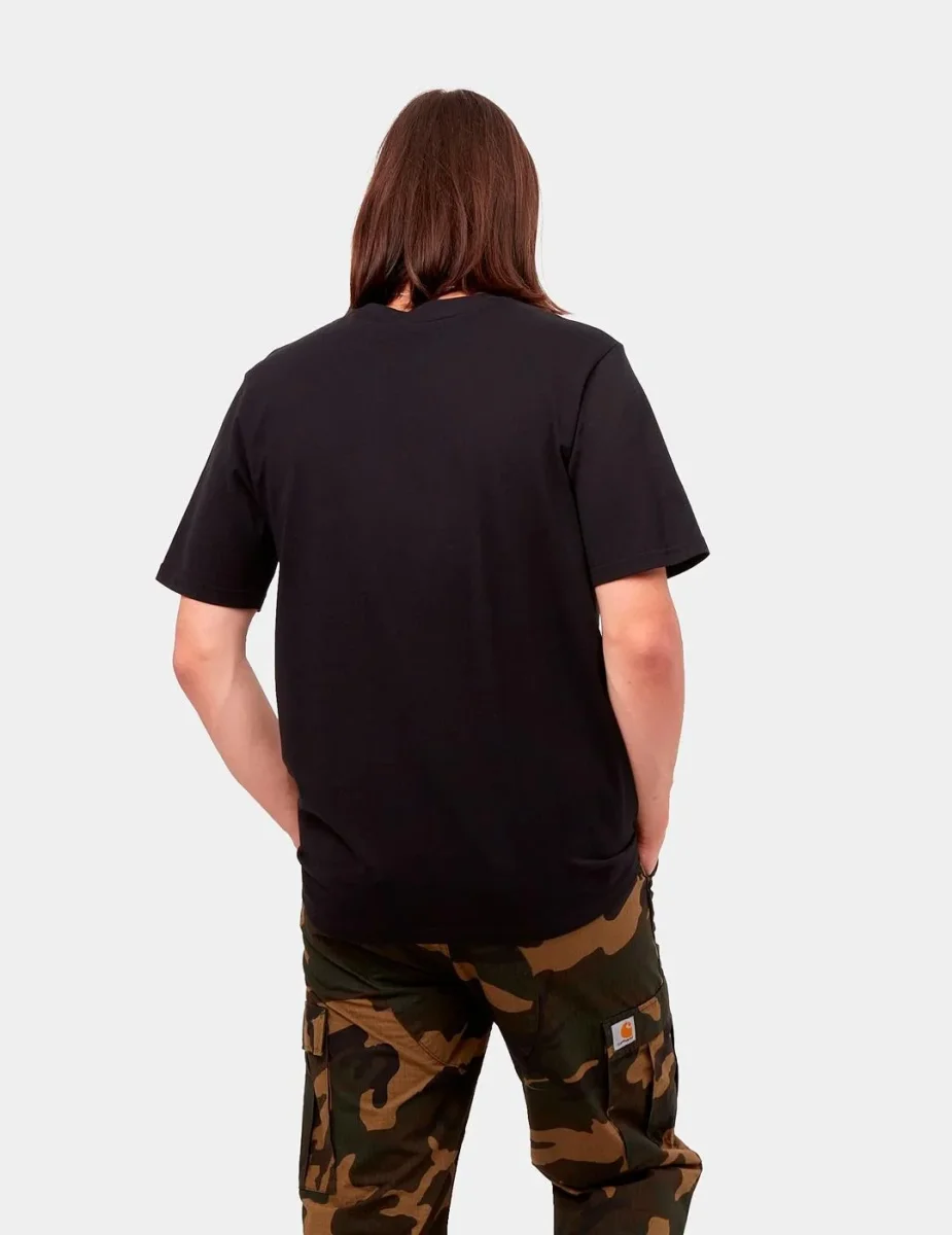 Camiseta CARHARTT WIP POCKET - Black - Imagen 3