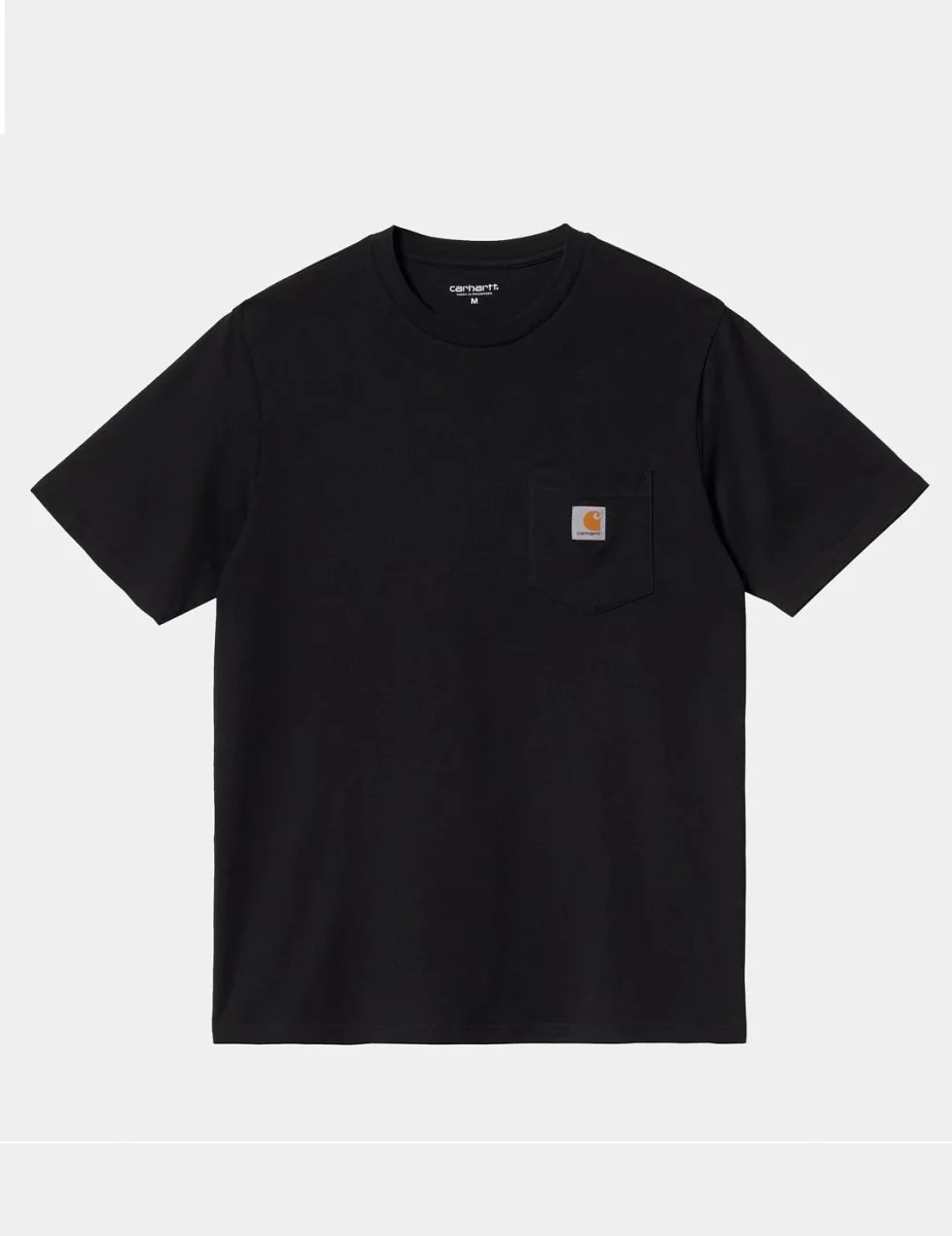 Camiseta CARHARTT WIP POCKET - Black - Imagen 4