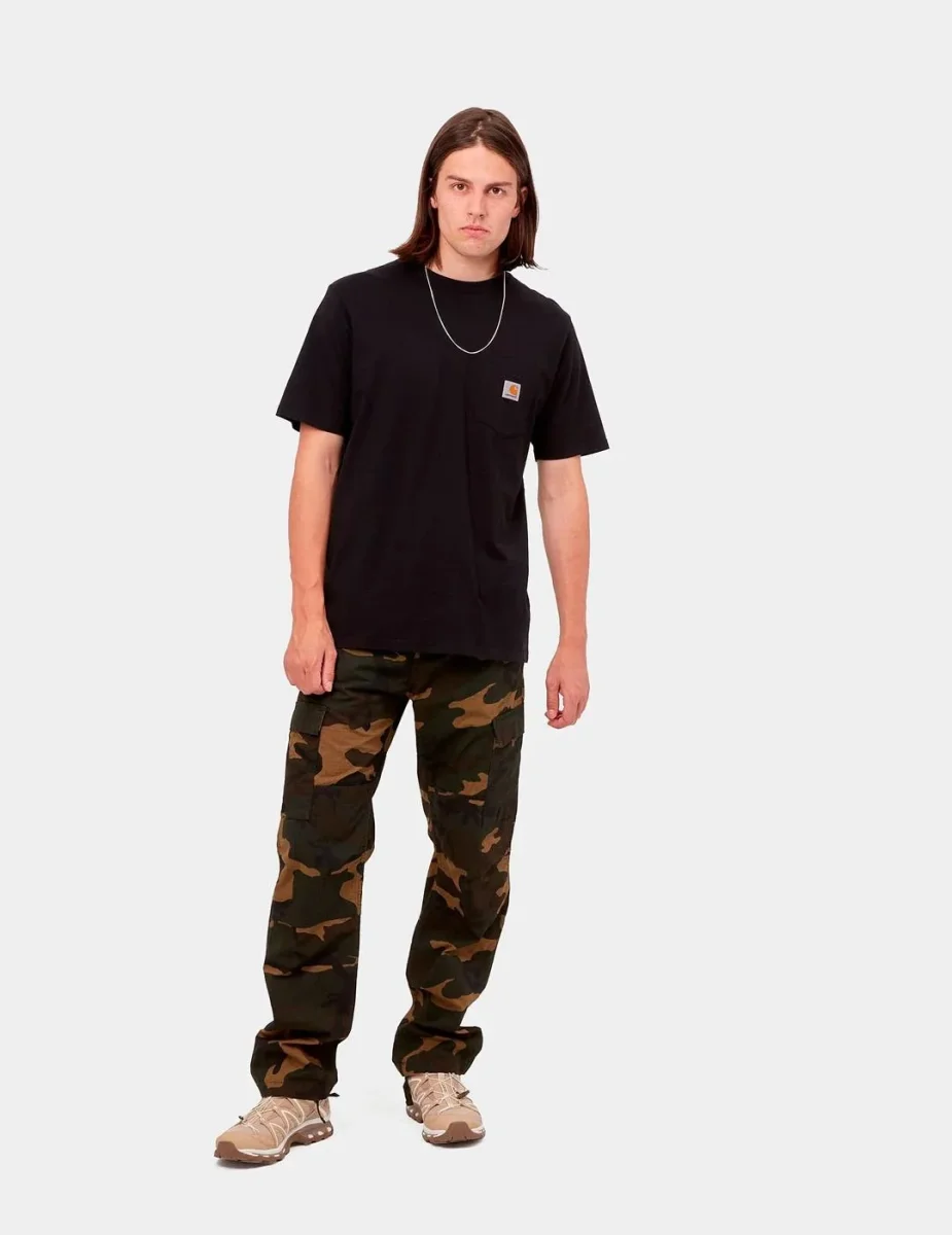 Camiseta CARHARTT WIP POCKET - Black - Imagen 2
