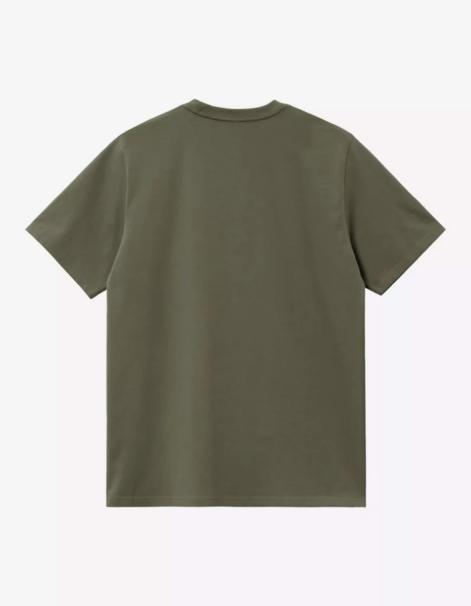Camiseta CARHARTT WIP CHASE - Leaf / Gold - Imagen 3