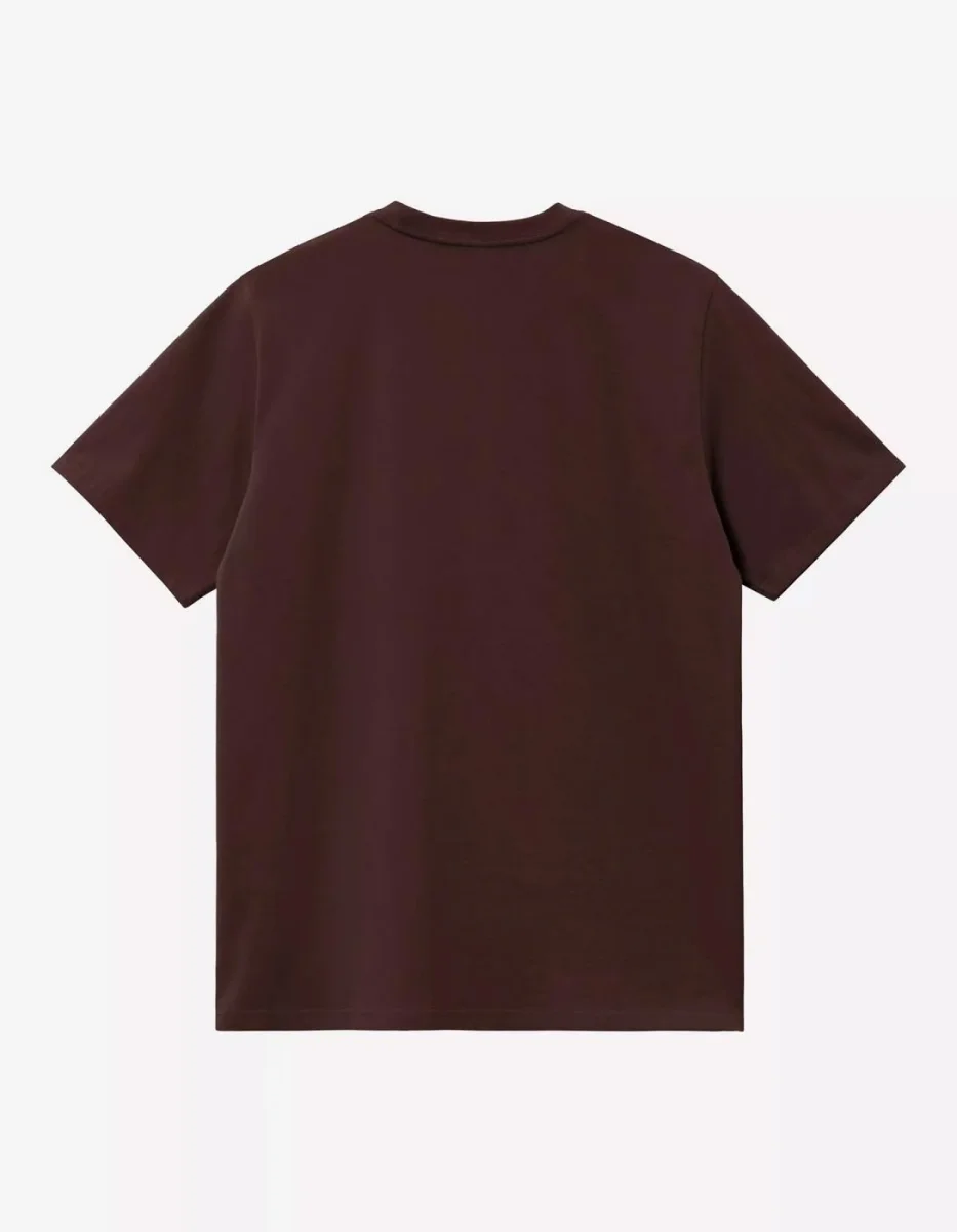 Camiseta CARHARTT WIP CHASE - Palisander / Gold - Imagen 6