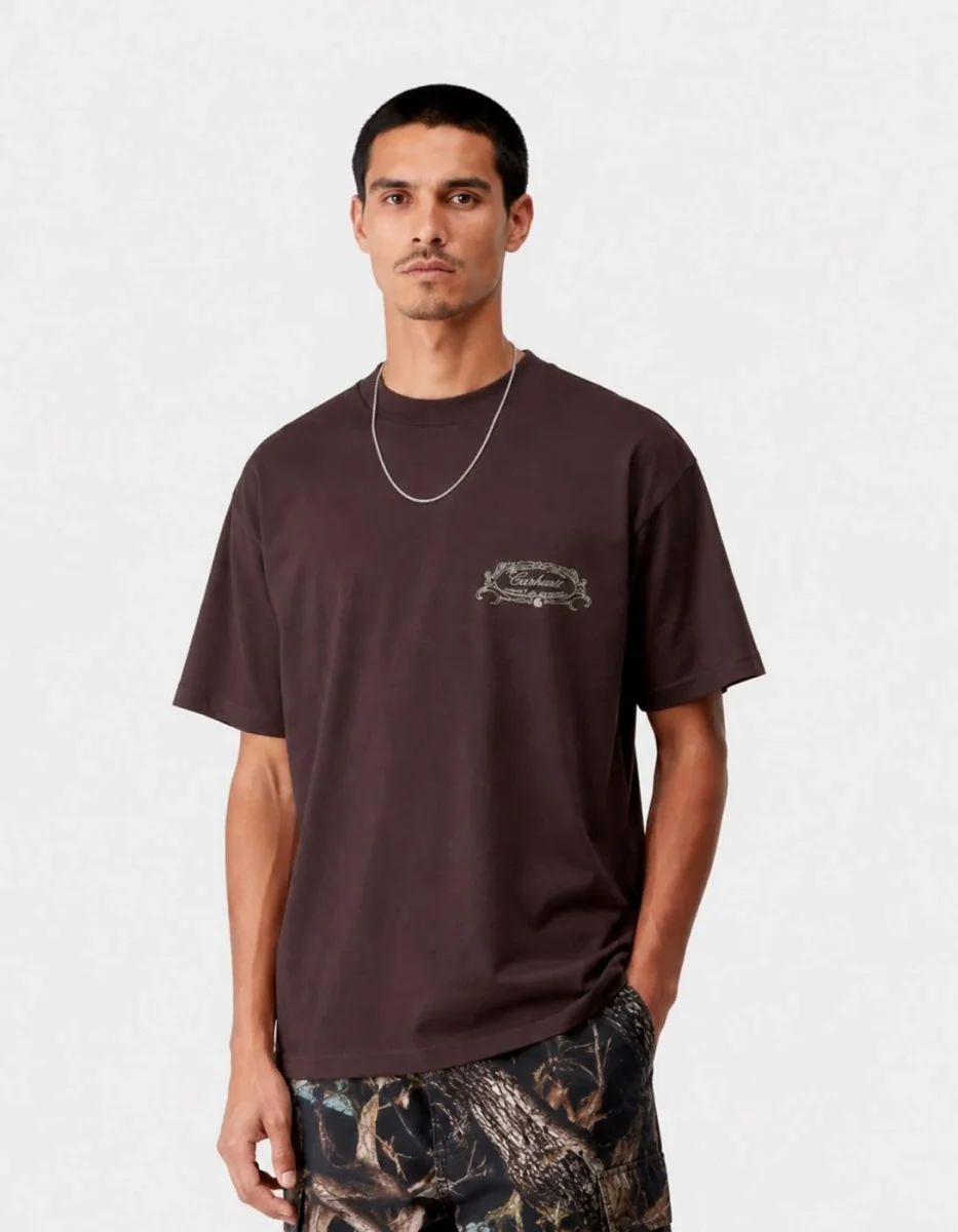 Camiseta CARHARTT WIP CHEZ WIP - Palisander - Imagen 2