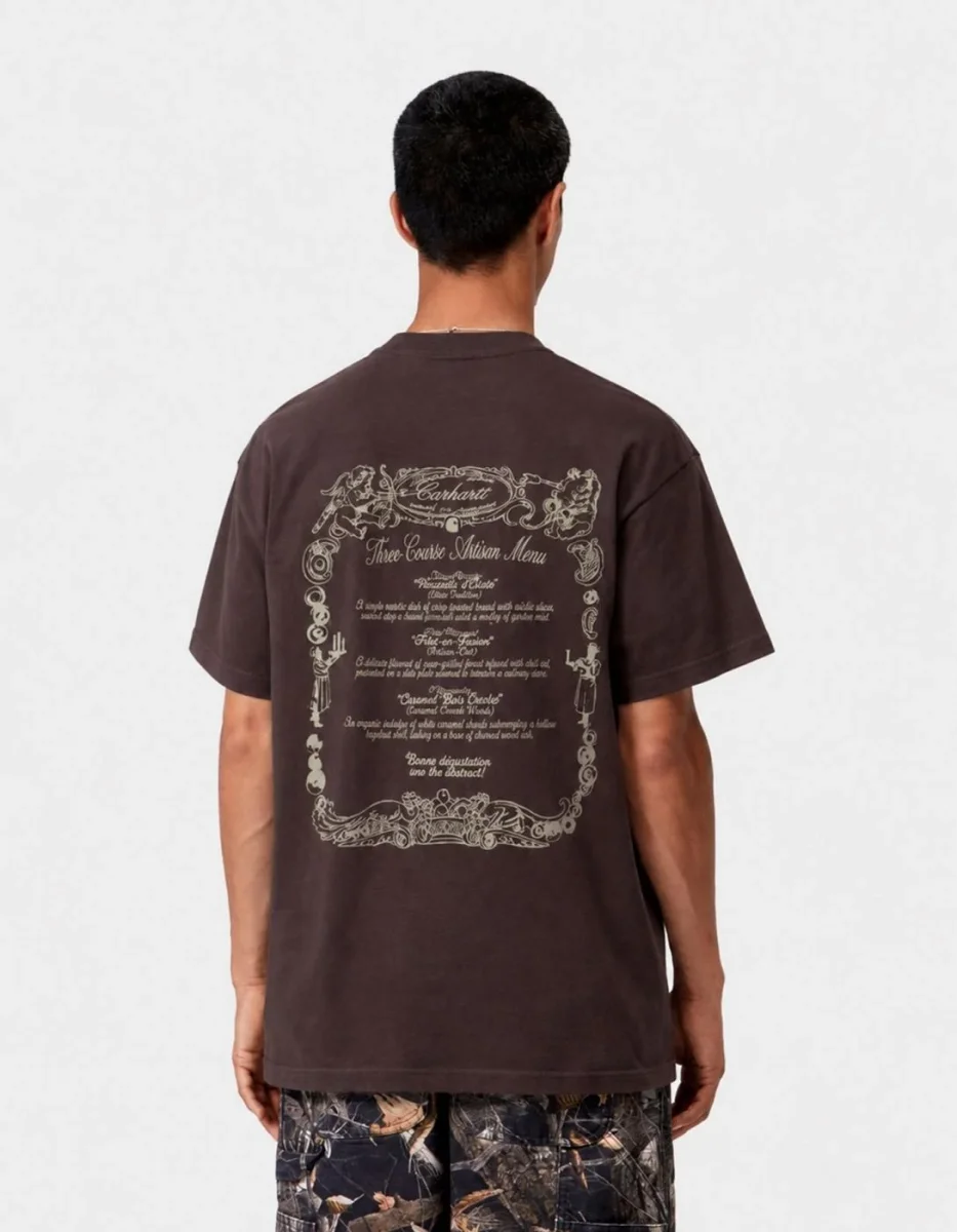 Camiseta CARHARTT WIP CHEZ WIP - Palisander - Imagen 3