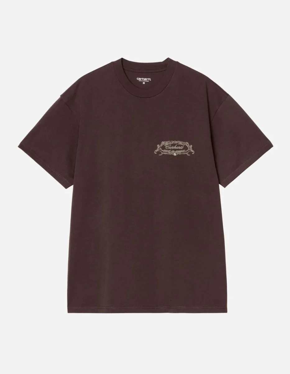Camiseta CARHARTT WIP CHEZ WIP - Palisander - Imagen 4