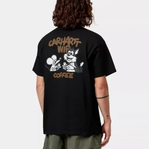 Camiseta CARHARTT WIP COFFEE BREAK - Black