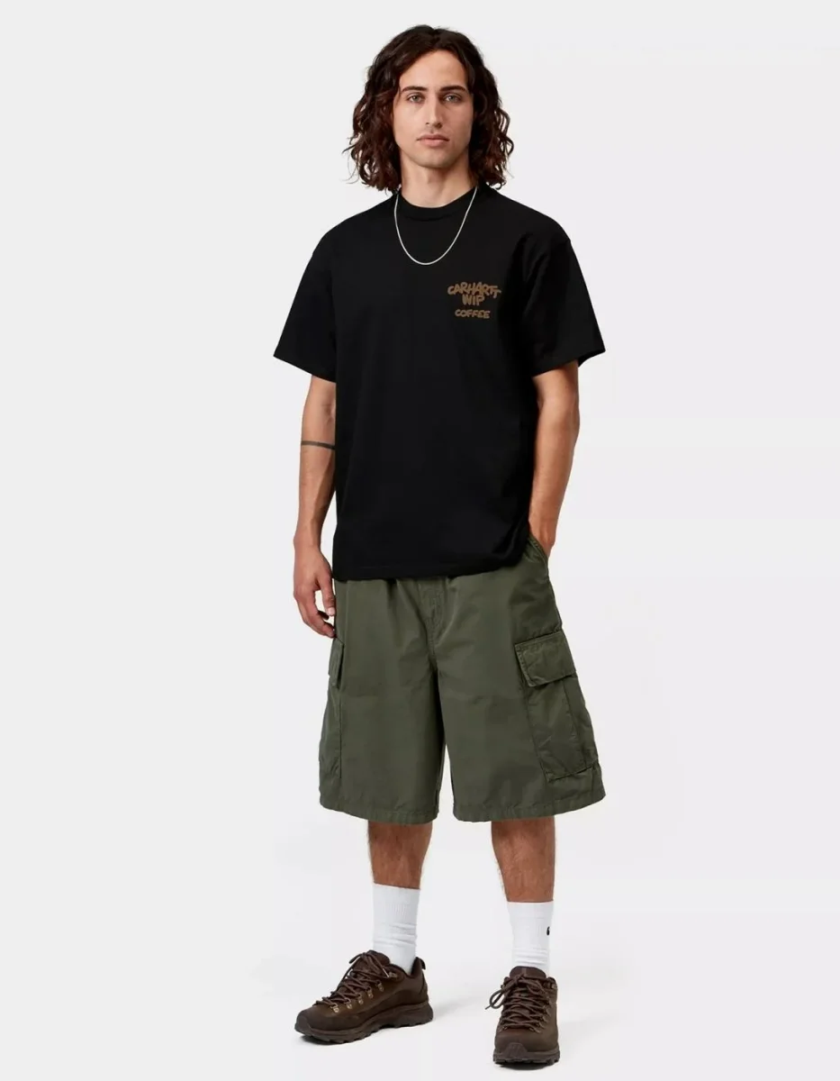Camiseta CARHARTT WIP COFFEE BREAK - Black - Imagen 4