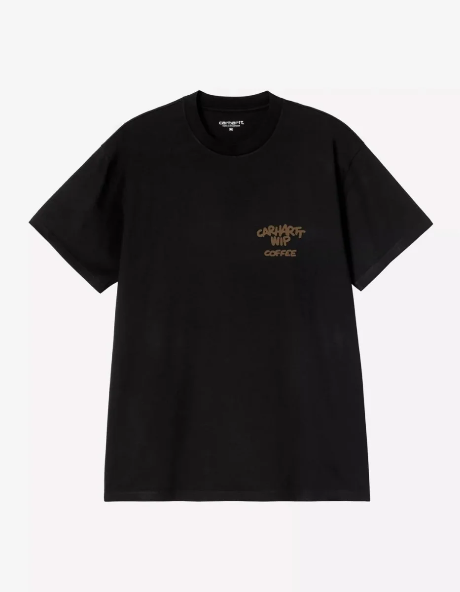 Camiseta CARHARTT WIP COFFEE BREAK - Black - Imagen 5