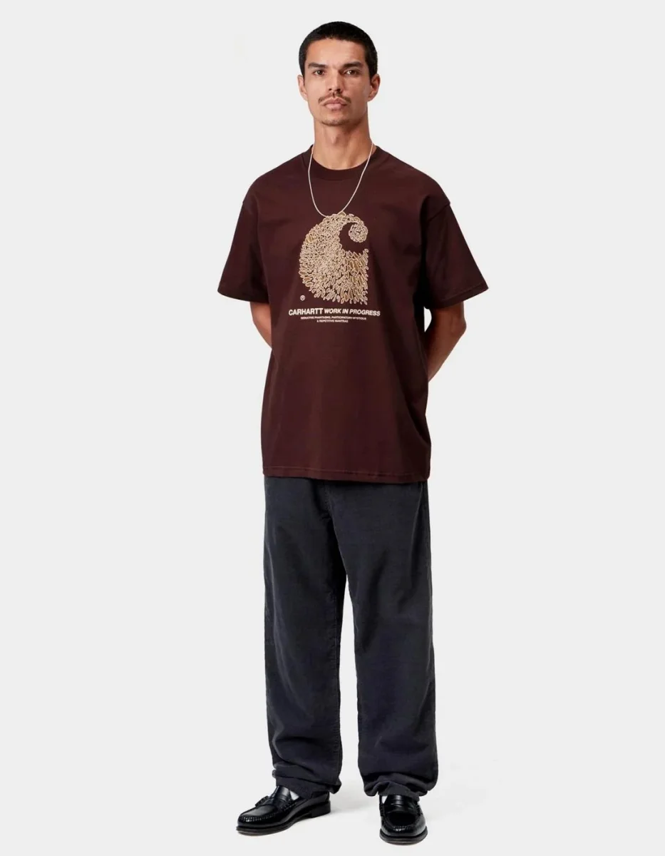 Camiseta CARHARTT WIP ENTRANCE - Amarone - Imagen 4
