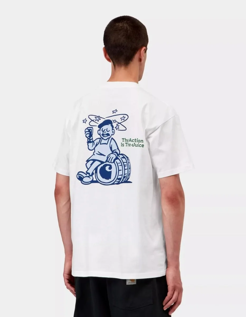 Camiseta CARHARTT WIP GRAPE PICKER - White - Imagen 2