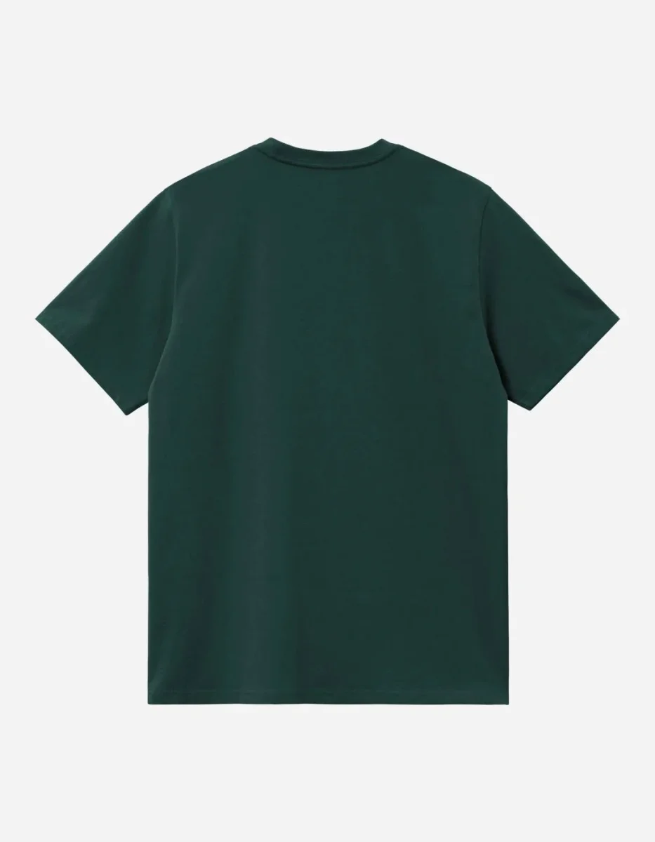Camiseta CARHARTT WIP MADISON - Dark Fir / Wax - Imagen 6