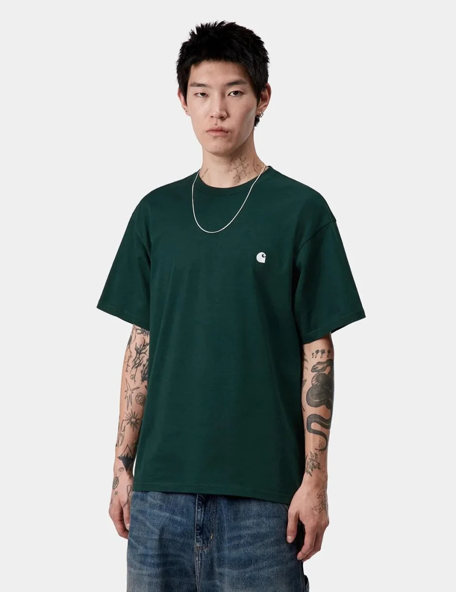 Camiseta CARHARTT WIP MADISON - Dark Fir / Wax - Imagen 2