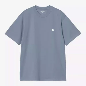 Camiseta CARHARTT WIP MADISON - Velvet Blue / White