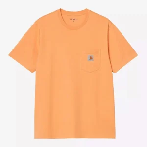 Camiseta CARHARTT WIP POCKET - Gentle Orange