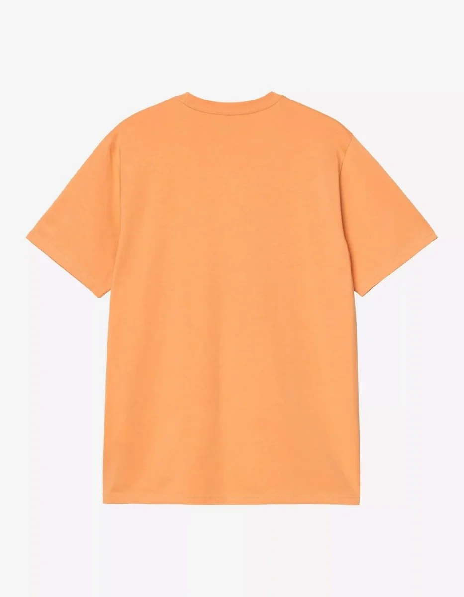 Camiseta CARHARTT WIP POCKET - Gentle Orange - Imagen 4