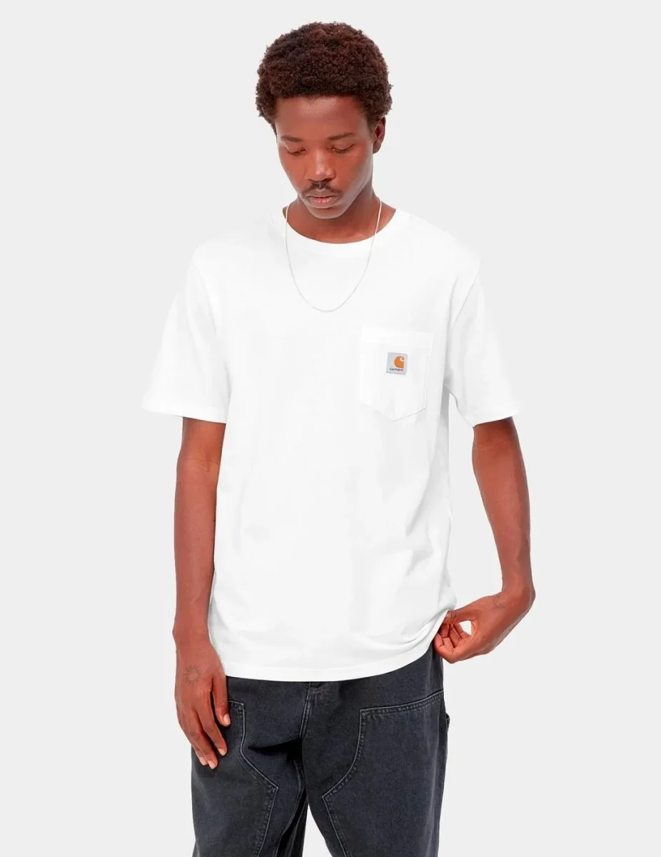 Camiseta CARHARTT WIP POCKET - White - Imagen 2
