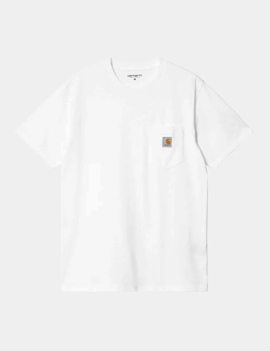 Camiseta CARHARTT WIP POCKET - White - Imagen 4