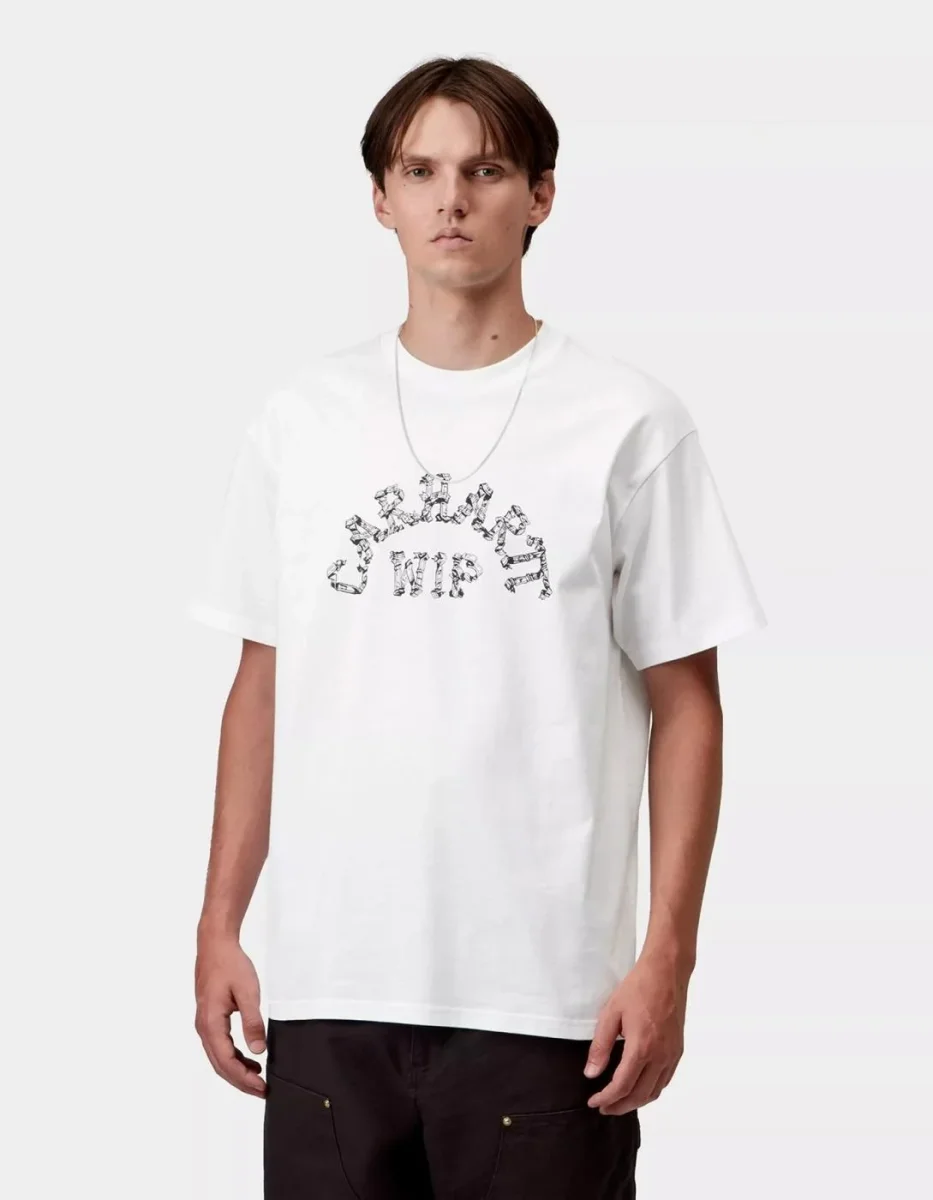 Camiseta CARHARTT WIP RIBBON SCRIPT - White - Imagen 2