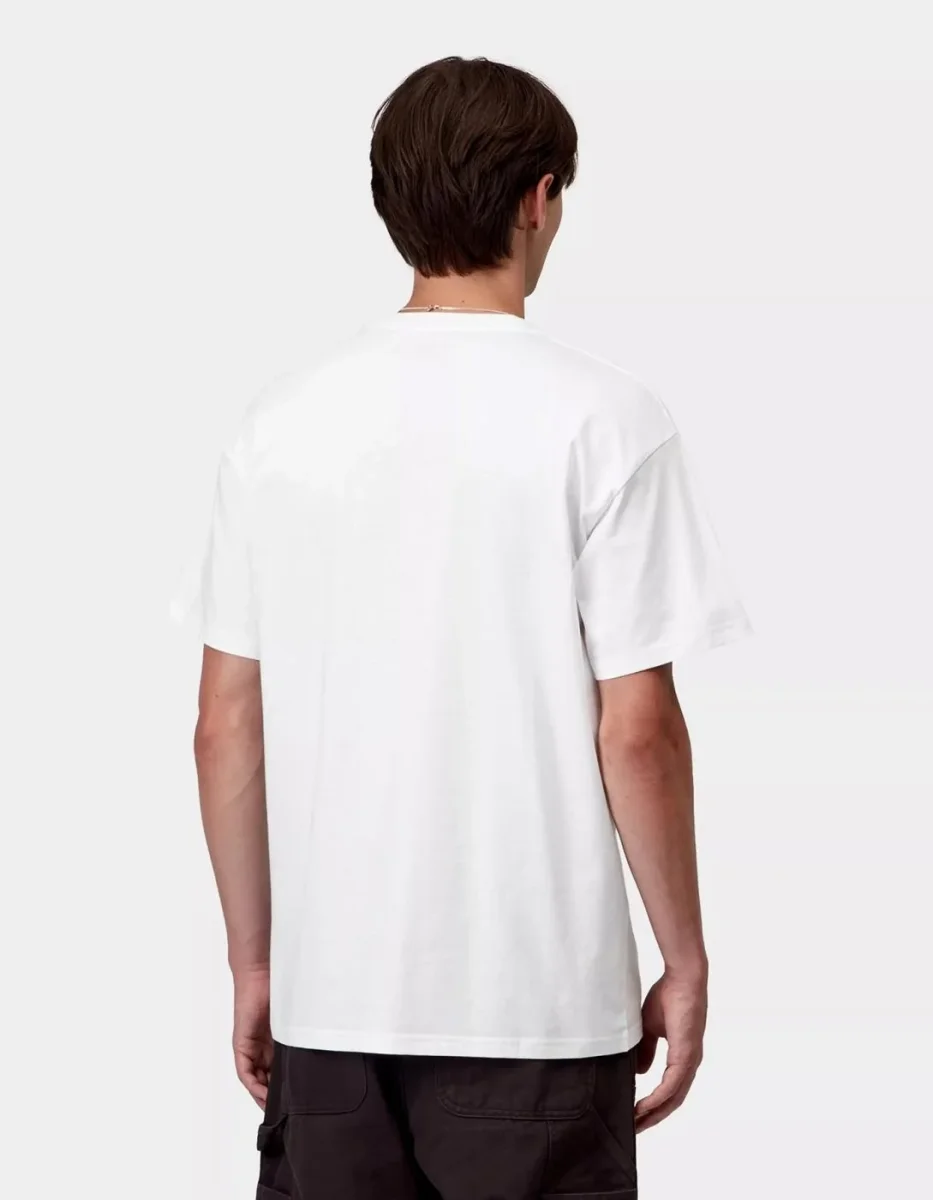 Camiseta CARHARTT WIP RIBBON SCRIPT - White - Imagen 3