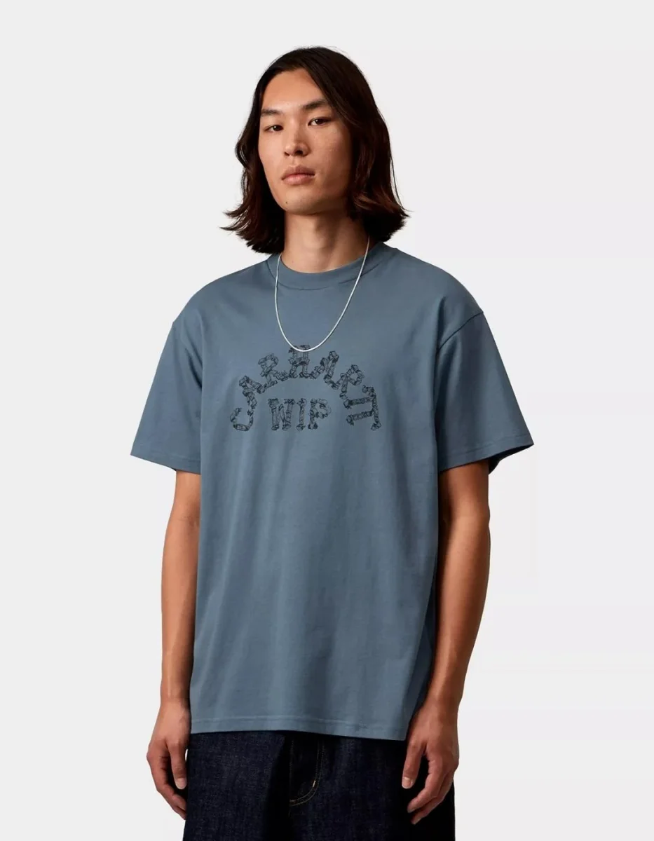 Camiseta CARHARTT WIP RIBBON SCRIPT - Icesheet - Imagen 2
