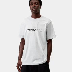 Camiseta CARHARTT WIP SCRIPT - Ash Heather / Graphite