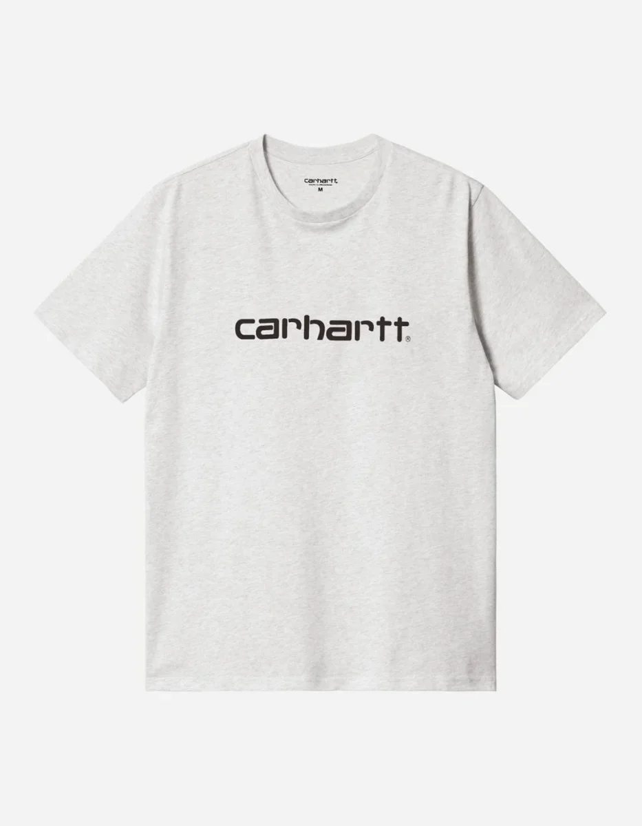 Camiseta CARHARTT WIP SCRIPT - Ash Heather / Graphite - Imagen 5