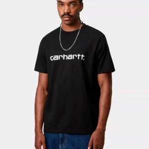 Camiseta CARHARTT WIP SCRIPT - Black / White