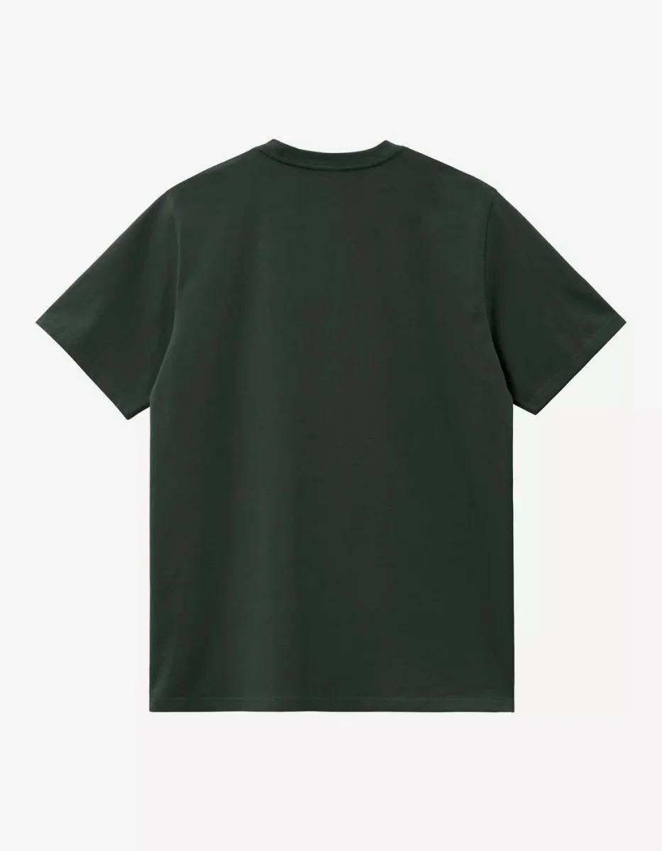 Camiseta CARHARTT WIP SCRIPT - Dark Scarab / Palisander - Imagen 5