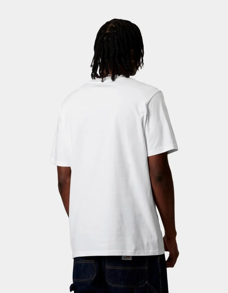 Camiseta CARHARTT WIP SCRIPT - White / Black - Imagen 3